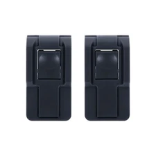 2 Pelican Black air case push button replacement latches. (1535, 1615, etc.)