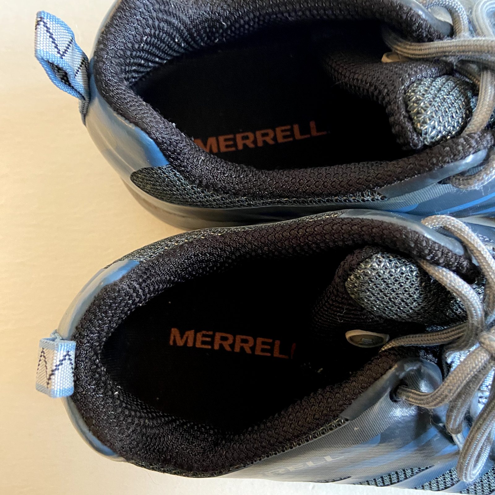Scarpe da trekking da donna blu Merrell Siren Edge Q2 taglia 9 J599552 stringate