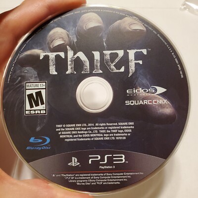 Thief (Sony PlayStation 3, 2014) Near-Mint, TESTED AND WORKING