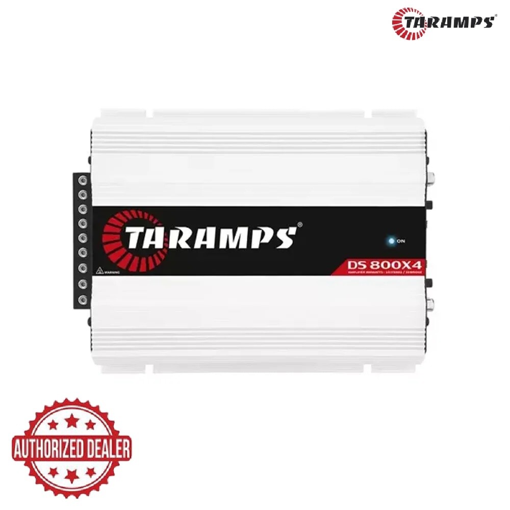 Taramp's DS 800x4 2 Ohms 4 Channels 800 Watts- USA DEALER - SAME
