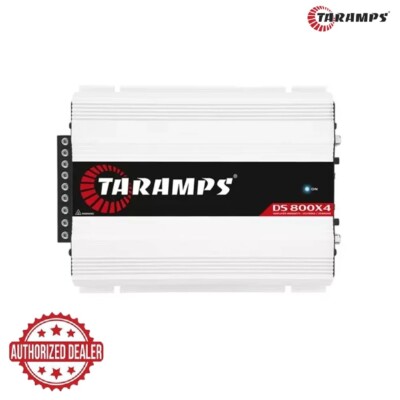 Taramp's DS 800x4 2 Ohms 4 Channels 800 Watts- USA DEALER - SAME