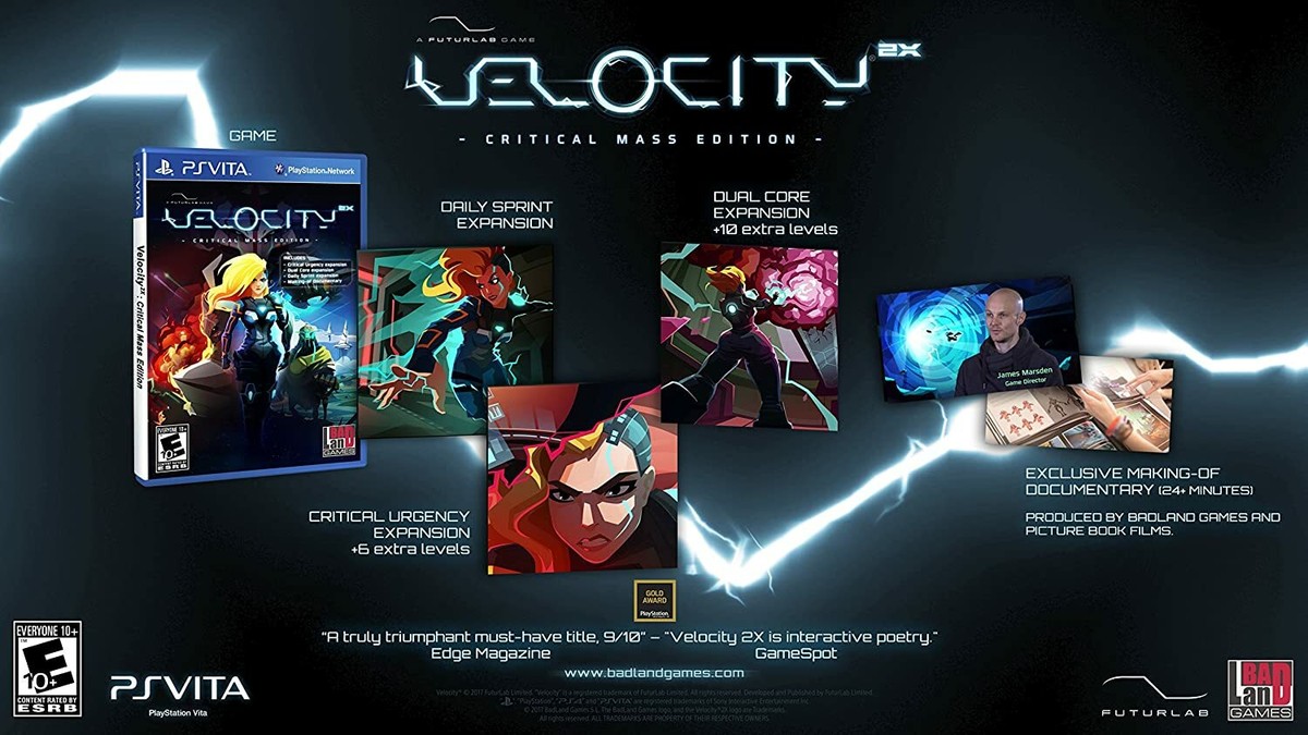 Velocity 2X *CRITICAL MASS EDITION* (PS Vita) New | eBay