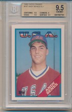 1988 Topps Traded  Andy Benes (RC) (#14T) (Sub Grades 3-9.5's/1-9) BGS9.5 BGS
