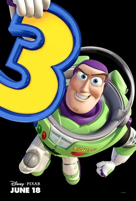 Toy Story 3 movie poster print - 11 x 17 inches - Buzz Lightyear