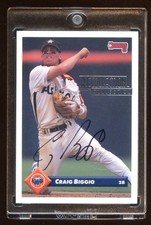 CRAIG BIGGIO 1993 DONRUSS AUTO 1/1 MASTERPIECE AUTOGRAPH RECOLLECTION COLLECTION