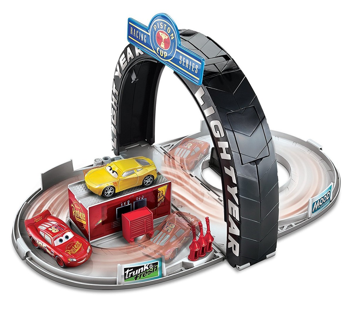 ミニカー MATTEL - DISNEY PIXAR CARS 3 PISTON CUP SET Disney Pixar Cars Die Cast Metal Mini Racers Piston Cup Race