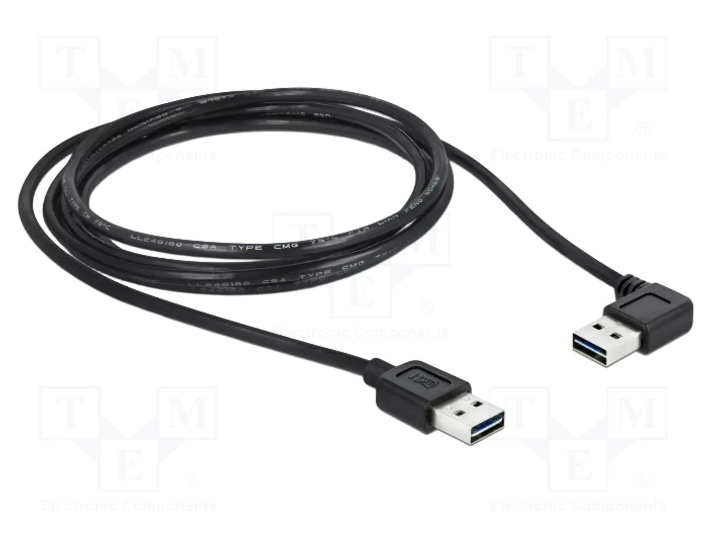 Delock 1M Usb 2.0 A M/M 90° - Cables Usb - Imagen 2