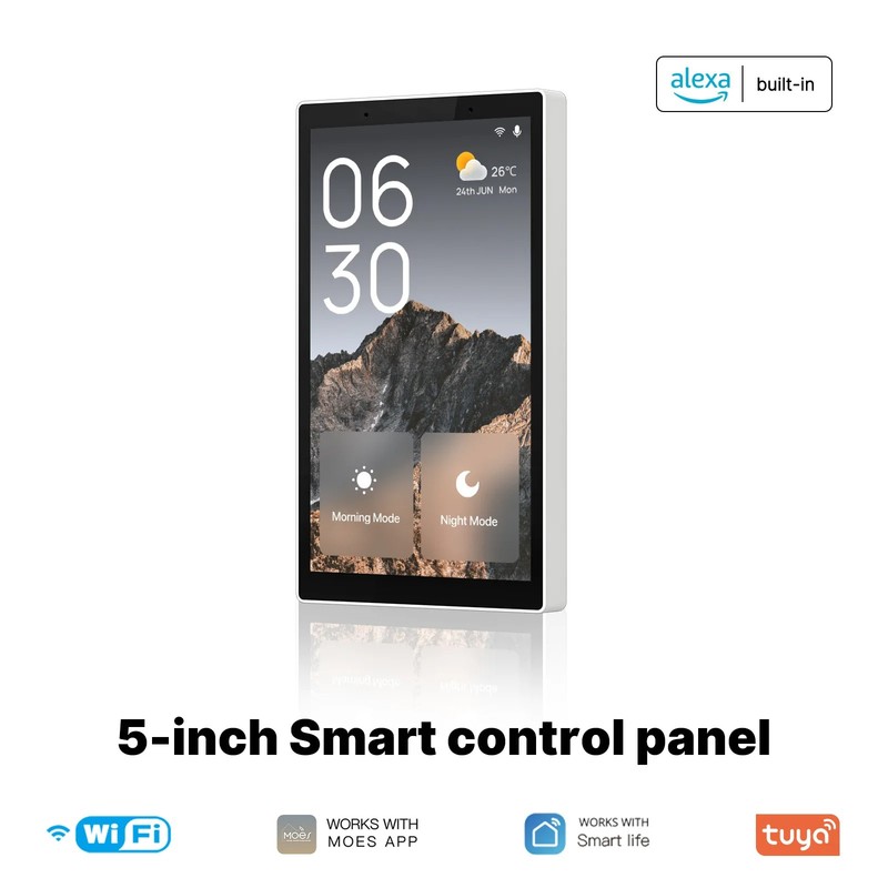 5" Smart Control Pane US Plug| Touch Screen| Home Automation Hub