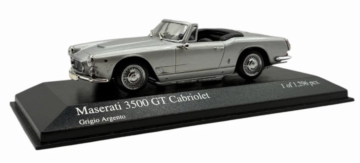 ミニカー MINICHAMPS Maserati 3500 GT Cabriolet MINICHAMPS Maserati Diecast Cars, Trucks & Vans for sale | eBay