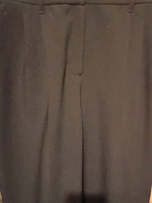 Nine West Women’s Wide‑Leg Pants Size S – Black – Dress Trousers – Pull‑On