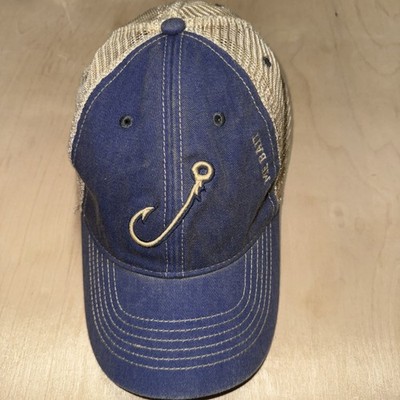 Bite Me Bait Tackle Themed Baseball Cap Hat