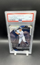 2017 Panini Chronicles - Prizm Aaron Judge #1 Blue Wave Prizm /199 (RC)