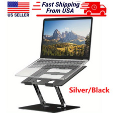 Adjustable Foldable Laptop Stand Aluminum Alloy Notebook Riser Computer Holder