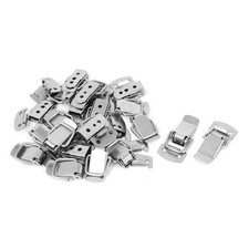 Case Box Chest Spring Loaded Draw Lock Metal Toggle Latch Hasp 20pcs