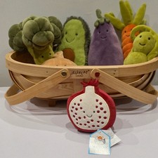 Jellycat Pomegranate Amuseable Fabulous Fruit New  BNWT 