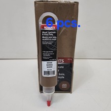 6 pcs. Roberts PC7725 Repair Putty Laminate Floor Vinyl Fill (3 oz./each), Brown