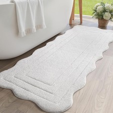 TANVILL Long Bathroom Runner Rug 24x60 Extra Non Slip Washable Bath Mats