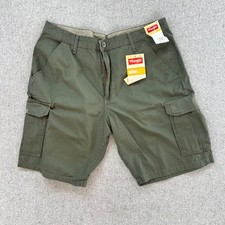 Wrangler Cargo Shorts Utility Shorts Men's 34 Mens Green