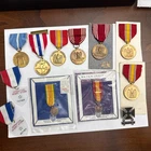 Lot of Vintage US Military Medals Vietnam War, Korean War, Desert Storm