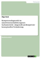 Olga Hock | Kompetenzdiagnostik Im Naturwissenschaftsbezogenen Sachunterricht...