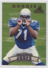 1997 Pinnacle Rookie Walter Jones #168 HOF 0d3