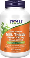 Now Foods, Milk Thistle Extract 450Mg Silymarin 120 Weichkapseln Super Preis