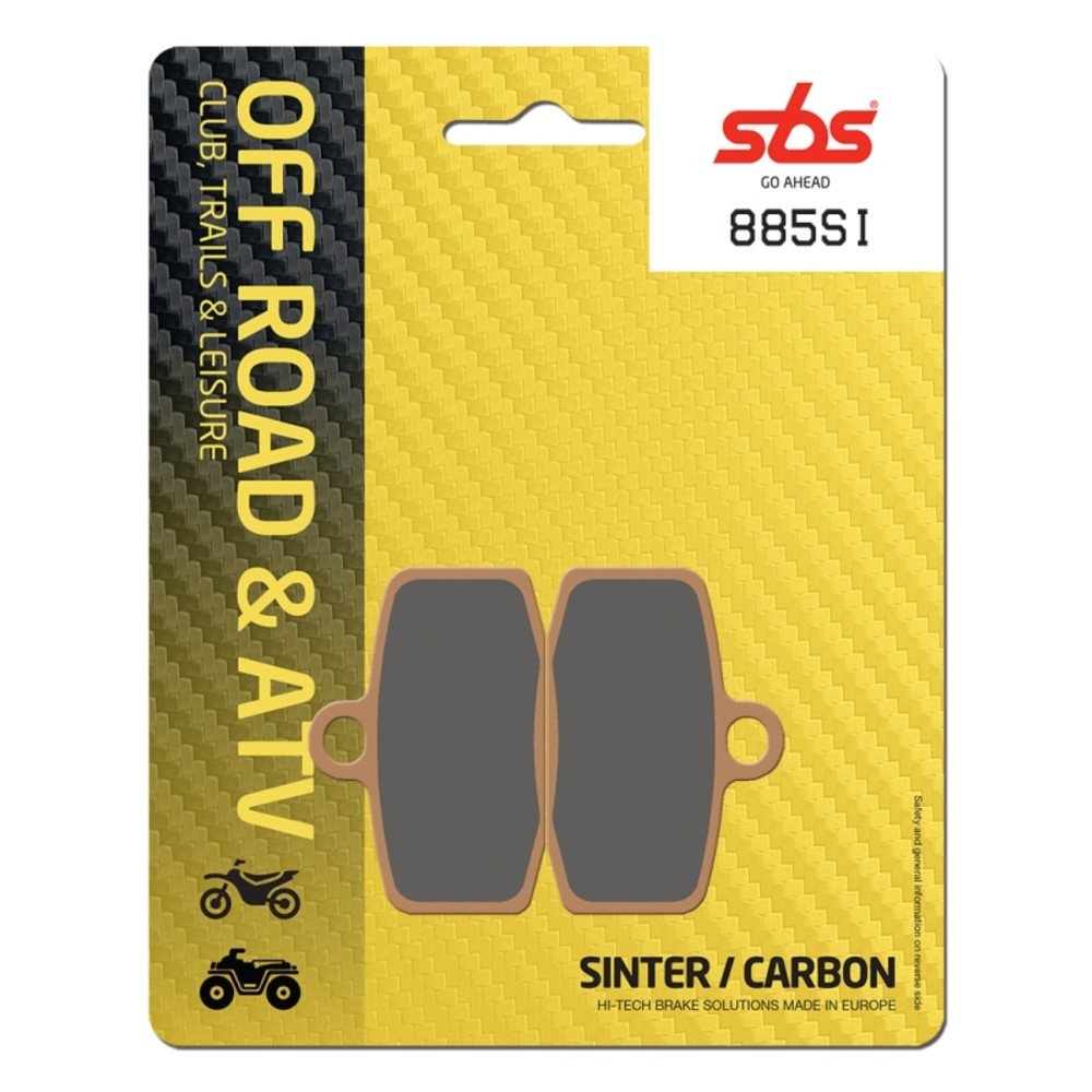 SBS 885SI Front Sintered Evo Off Road Brake Pads For KTM E-XC Freeride 2015-2023 - Image 32