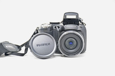 Fujifilm FinePix S2950 14 Megapixel Bridge Camera - Black - 3 LCD - 18x Optical