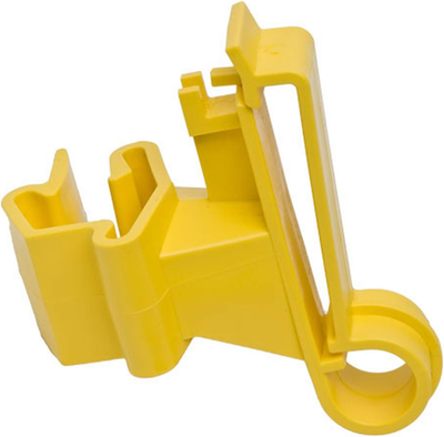 #ad #ad T Post Poly Tape Insulator for Electric Fences 25 Pack ITTY Z Yellow Insula $26.95