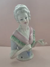 Beautiful 1920'S Style Elegant French Society Lady ~ Half  Pin Cushion Doll (Arm