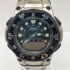 Vintage CASIO Wave Ceptor WVA-106 Watch For Parts or Restoration Project