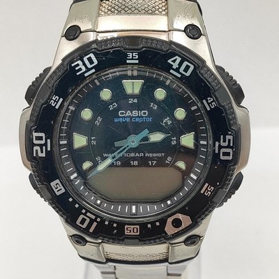 Vintage CASIO Wave Ceptor WVA-106 Watch   For Parts or Restoration Project
