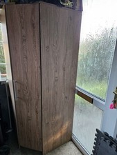 Dakota Corner Wardrobe, Oak Effect, 1840 x 541 x 107 mm