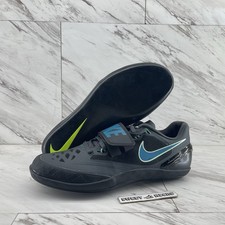 Nike Zoom Rotational 6 Track Throwing Shoes Black Spruce FZ9606-001 Men's Sz 8.5