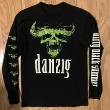 DANZIG Dirty Black Summer Vintage Long Sleeves Shirt S to 5XL  TU715