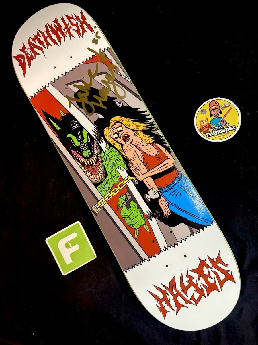 DEATHWISH JAKEHAYES Thunder スケボー 8.0 中古 DEATHWISH JAKEHAYES Thunder スケボー 8.0 中古 DEATHWISH DECK デス