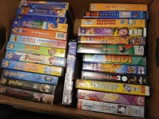 LOTTO N.79 CASSETTE VHS  WALT DISNEY E VARIE  TUTTE ORIGINALI CON CUSTODIE