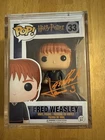 FUNKO POP! : HARRY POTTER SERIES - FRED WEASLEY #33 Signed By James Phelps