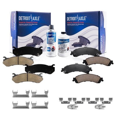 4WD Front Rear Brake Pads for 2000-2006 Chevrolet Suburban 1500