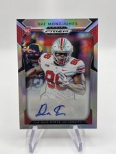2019 Panini Prizm Draft Picks #209 Dre'Mont Jones Silver Autographs Auto RC 