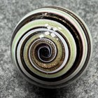 Handmade Marble Gold Lutz ( Corkscrew - Spiral ) 1 Inch +-  (S17) — photo 5