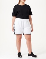 Hummel Authentic Poly Shorts Damen Weiß Xs Sporthose Training