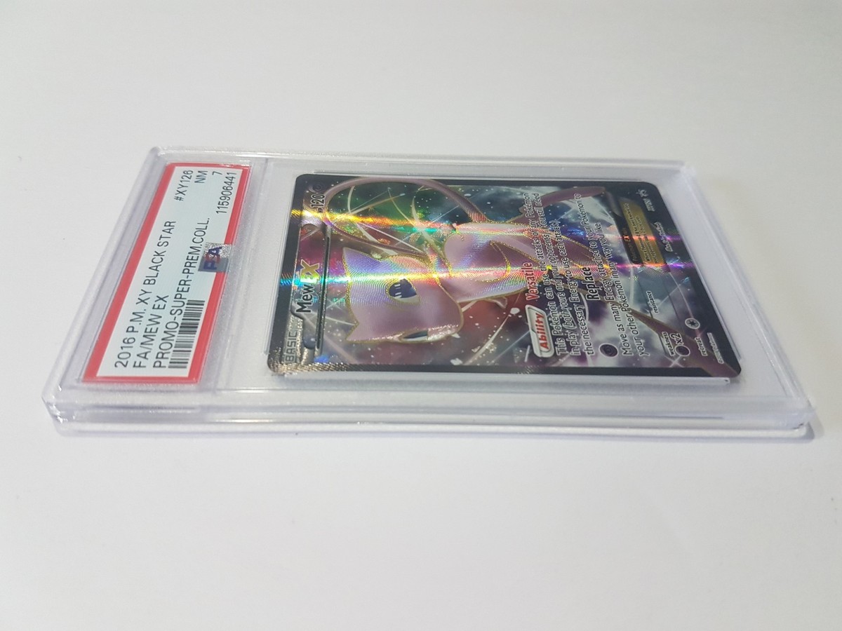 Mew EX Full Art #XY126 - XY Black Star Promos - Pokemon 2016 - PSA