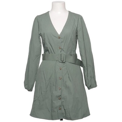Divided by H&M, Kleid, Größe: 38, Grün, Baumwolle, Einfarbig, Damen #hM6