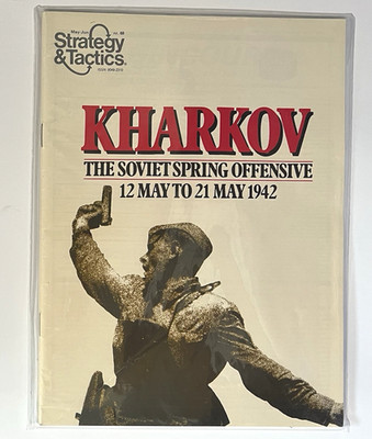 Strategy & Tactics #68 MAG w/game Kharkov SPI  MINT