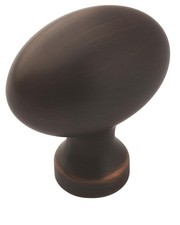 10 Pack Vaile OilRubbed Bronze Cabinet Knob 13/8 Inch 35mm Hardware