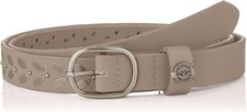 Fritzi from Preussen Ladies Lua Belt, Gray Warm Stone , 85