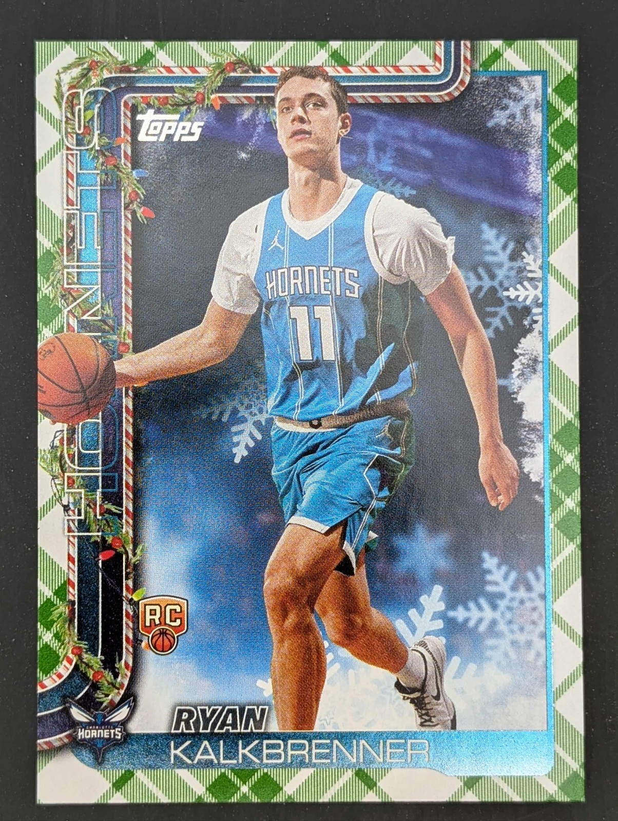 2025-26 Topps Holiday Plaid #H194 Ryan Kalkbrenner RC