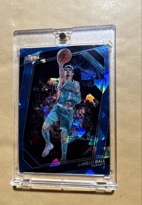 2023 Panini Nationals VIP Gold Pack - LaMelo Ball Blue Sparkle Prizm /149