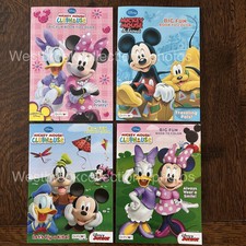 Disney Mickey  Minnie Mouse Coloring  Activity Books Set of 4